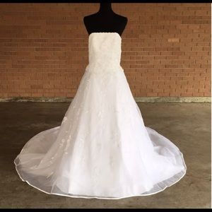 Pluse Size (22) Lady Eleanor strapless wedding gown